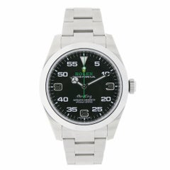 Rolex Air-King Stainless Steel Black Dial Watch 116900