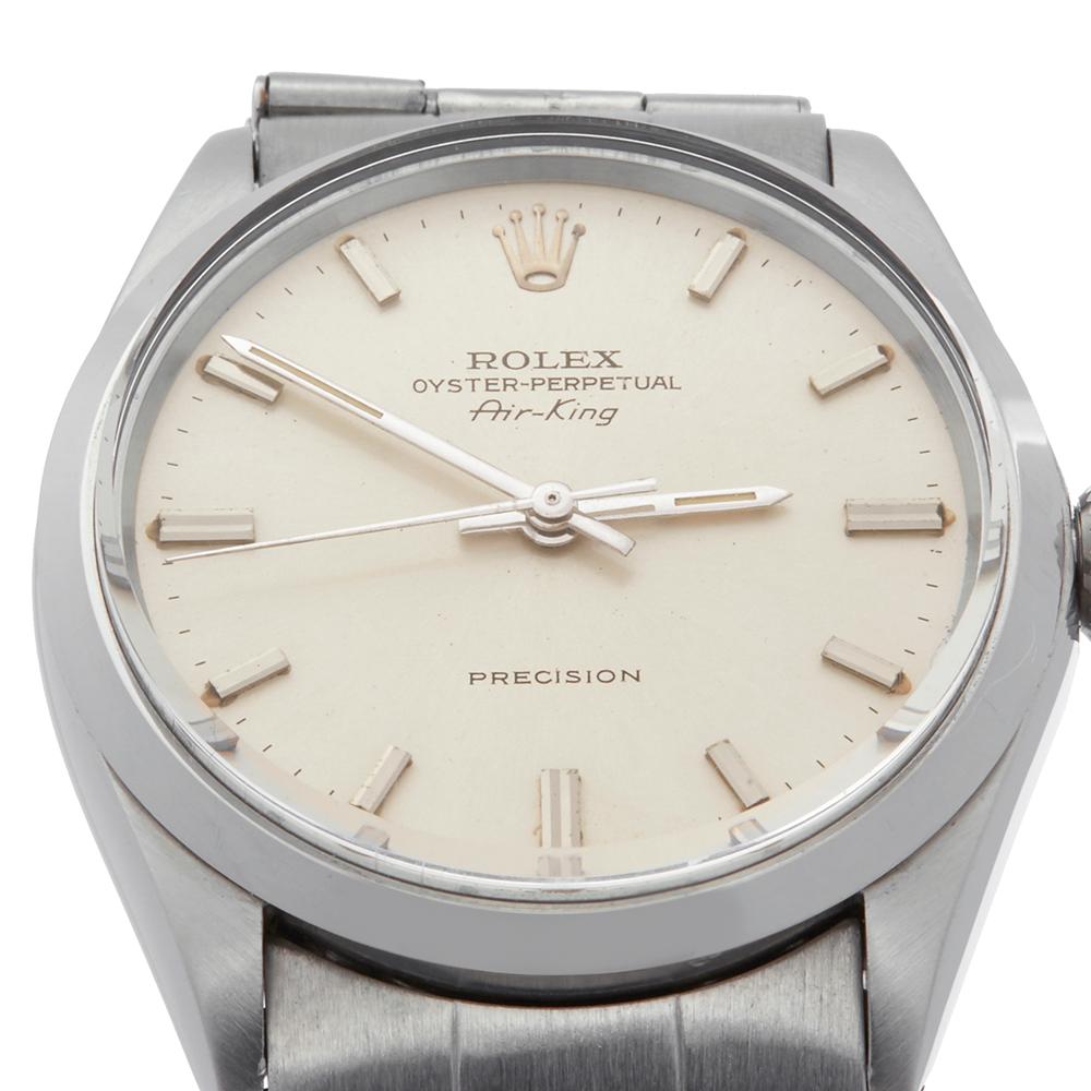 Rolex Air King Stainless Steel 5500 In Good Condition In Bishop's Stortford, Hertfordshire