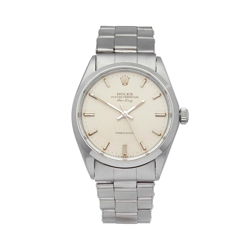 Rolex Air King Stainless Steel 5500