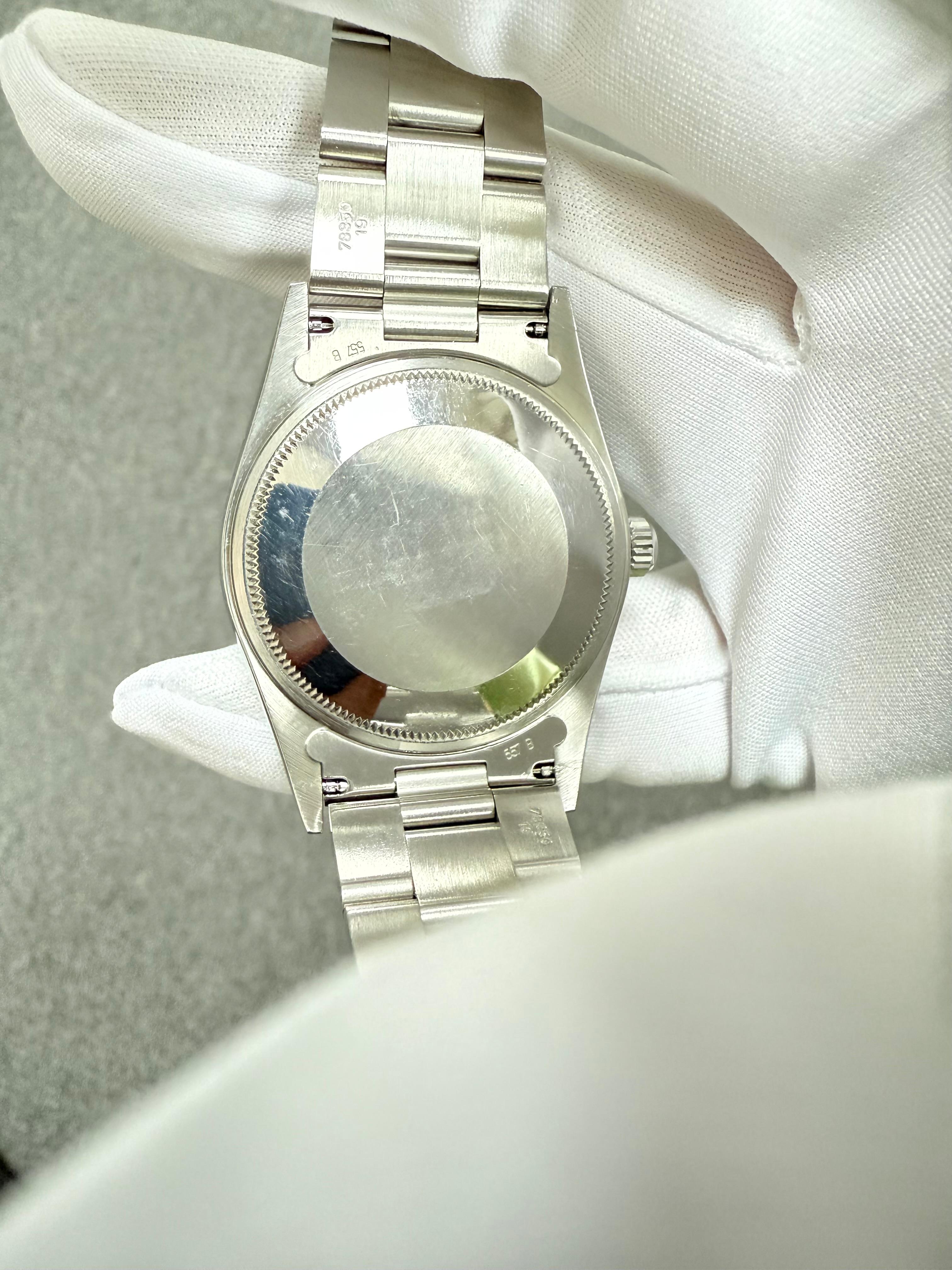 Rolex Air King Edelstahl-Armbanduhr CIRCA 1993 im Angebot 8