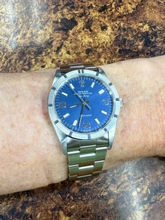 Rolex Air King Stainless Steel Wristwatch Circa 1993