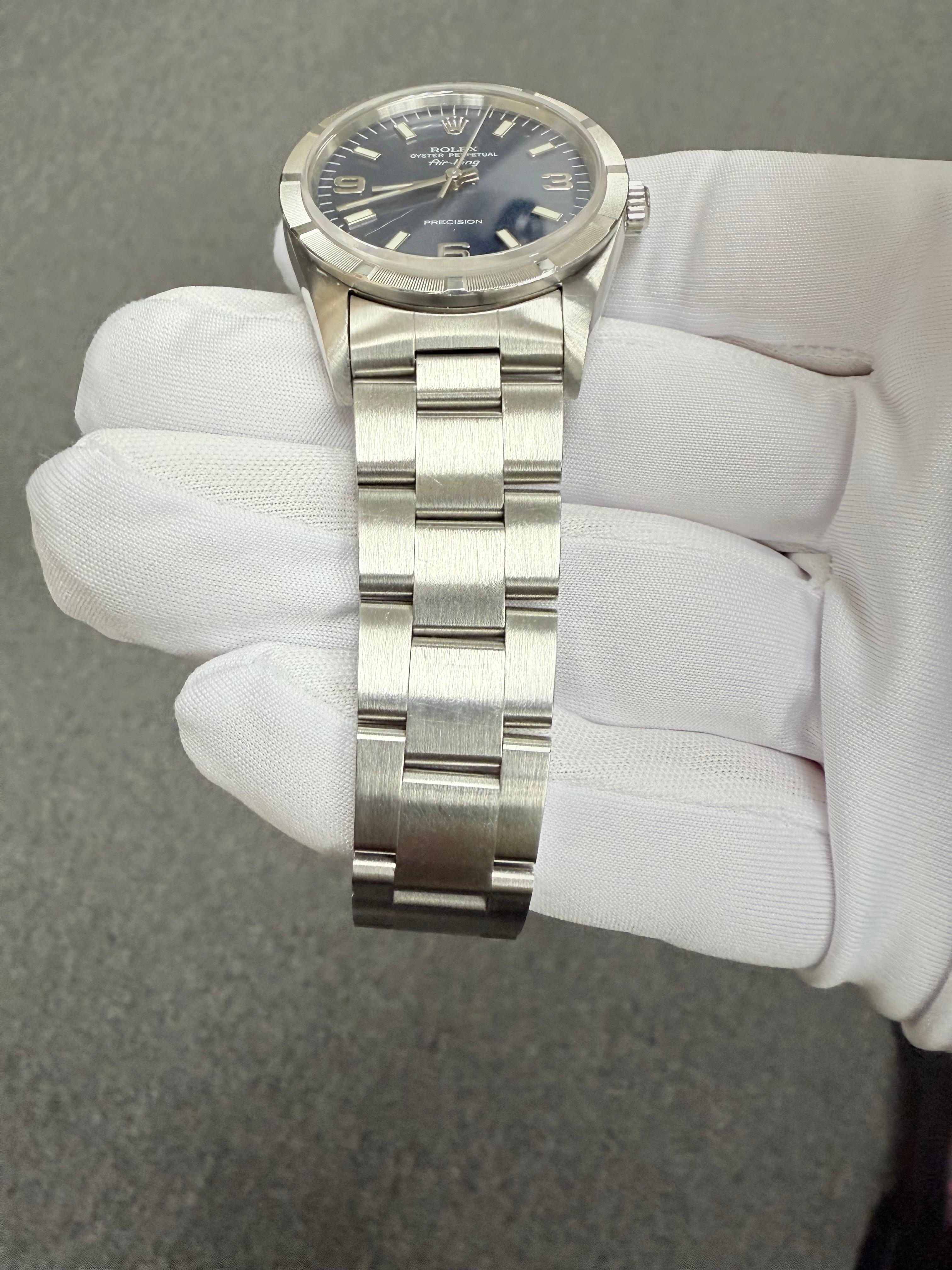 Rolex Air King Edelstahl-Armbanduhr CIRCA 1993 im Angebot 2