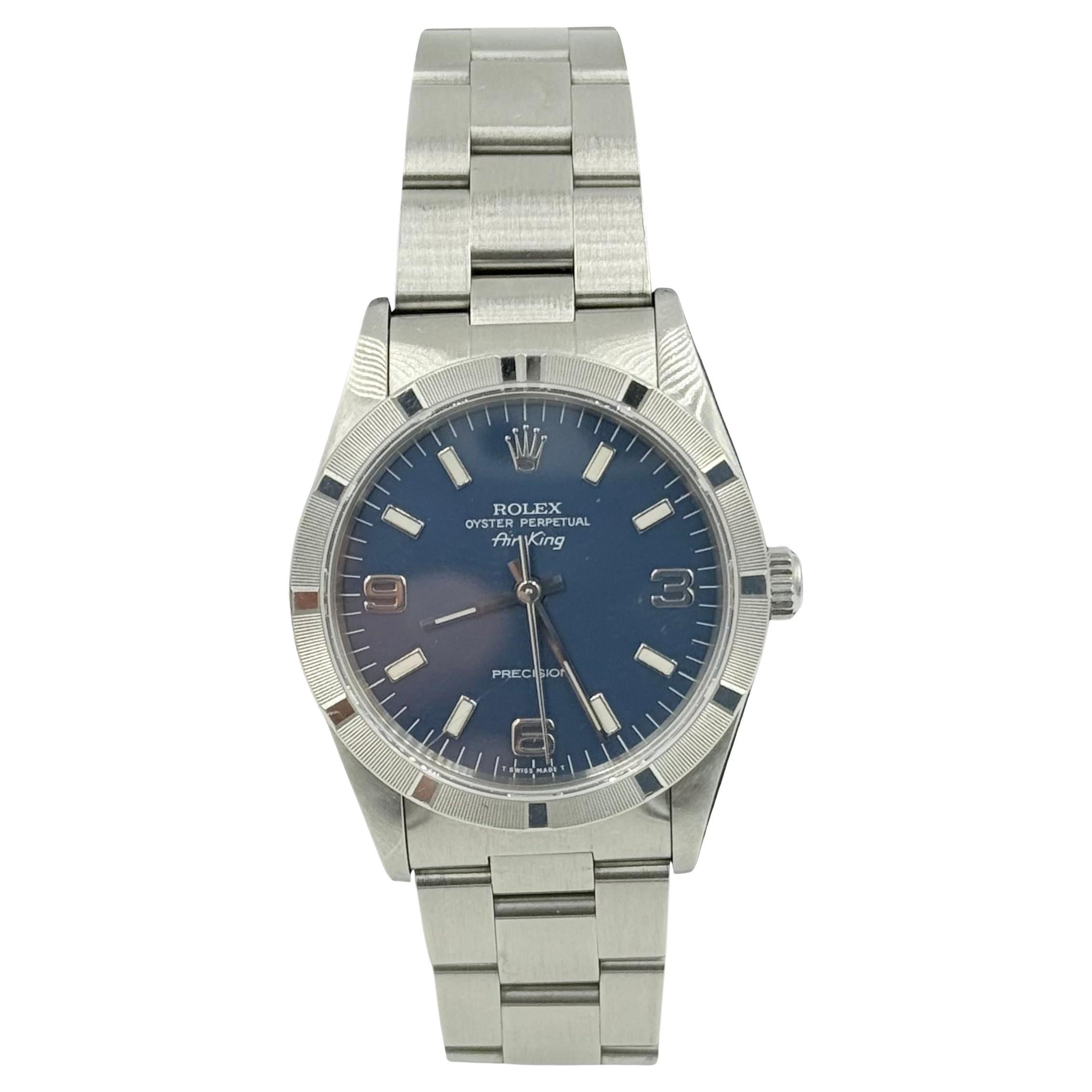 Rolex Air King Edelstahl-Armbanduhr CIRCA 1993 im Angebot