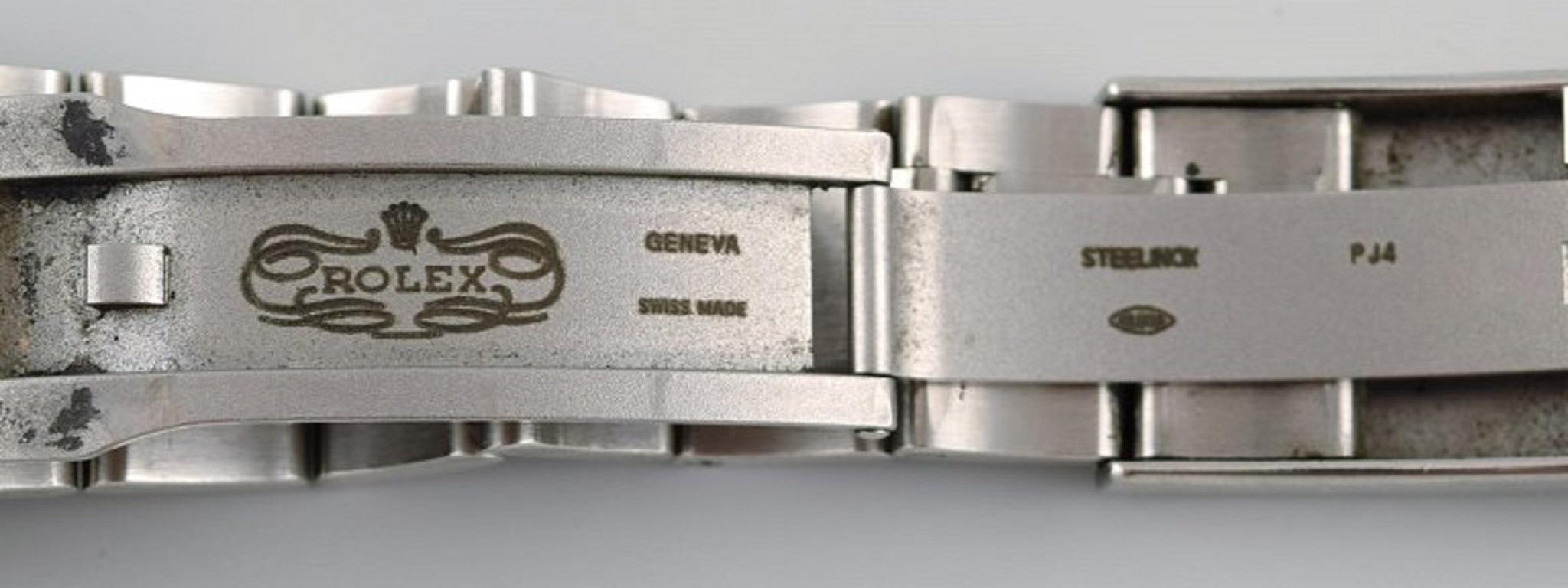 Rolex Montre Air-King en acier, bracelet Oyster d'origine, automatique, années 2000 Excellent état - En vente à bronshoj, DK