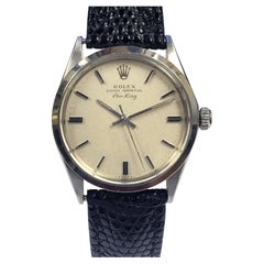 Rolex Air King Vintage Steel Automatic Wrist Watch