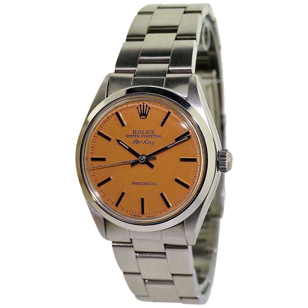 Rolex Air King with Custom Dial from 