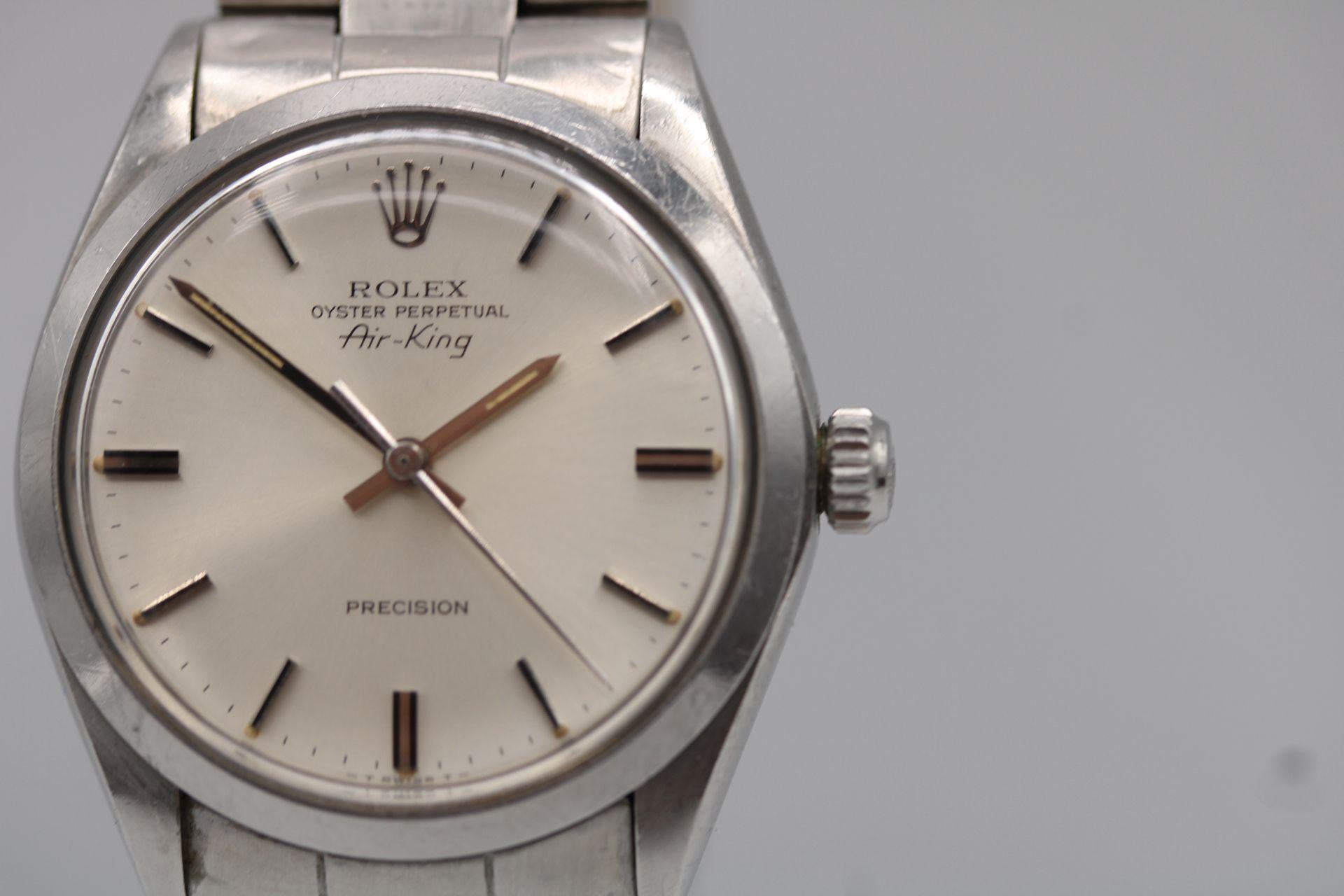 Rolex Airking 5500 Complete collectors Set For Sale 6