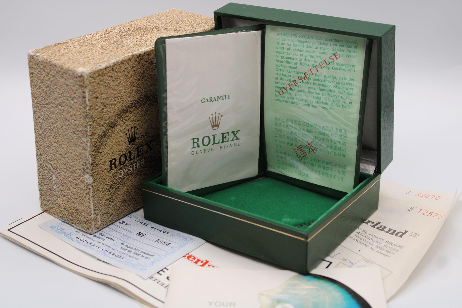 Rolex Airking 5500 komplettes Sammler-Set 5