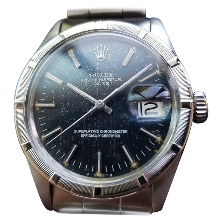 Rolex All Original Men's Oyster Perpetual Date 1501 Automatic, circa 1971 MS133