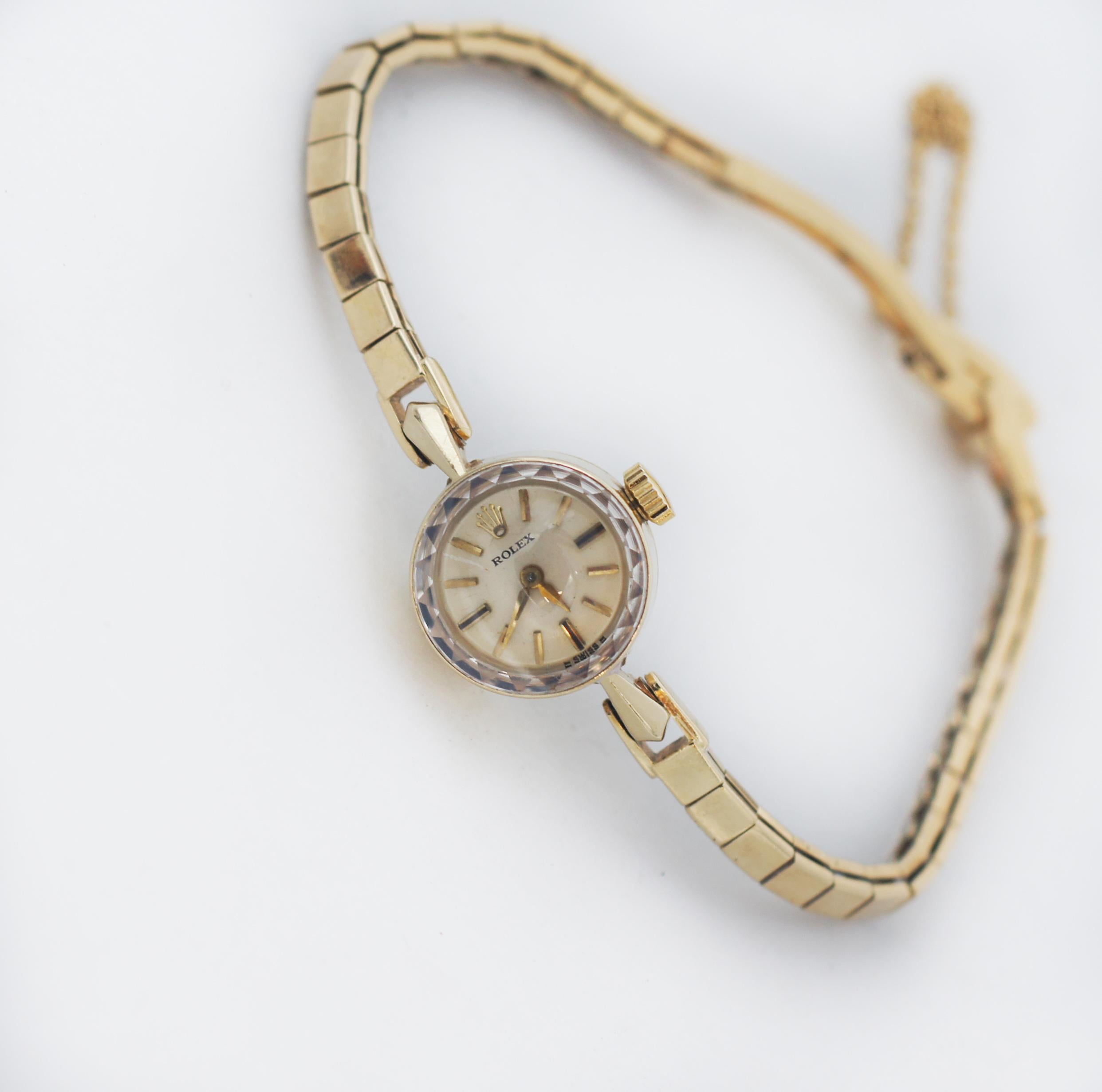 Rolex Antique 14K Gold Watch 4