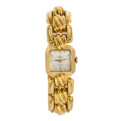 Rolex Antique Small Square Ladies 18-Karat Watch In Stock