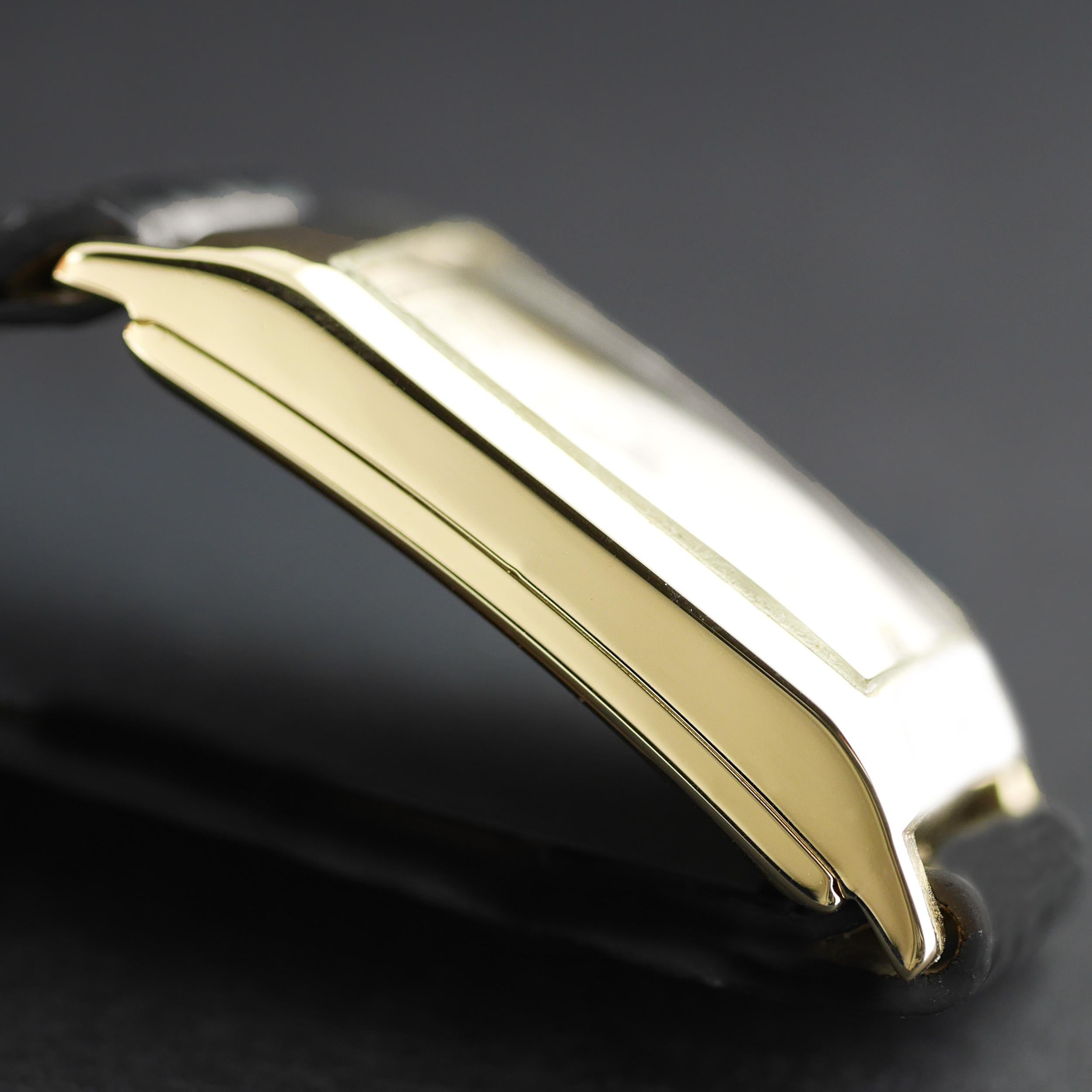 Rolex, Art Deco, Gold-Armbanduhr 1938 im Angebot 4