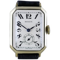 Used Rolex Art Deco Gold Wristwatch, 1933