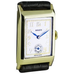 Rolex, Art Deco, Gold Wristwatch 1938