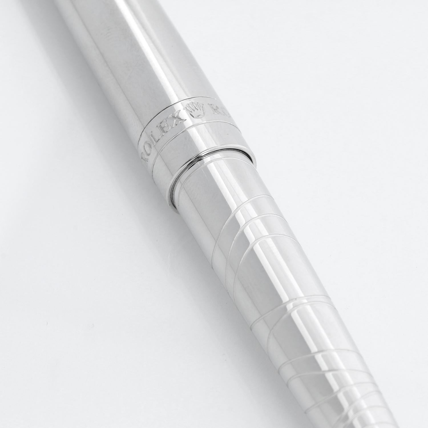 Rolex Ballpoint Wave Push Pen In Excellent Condition In Dallas, TX