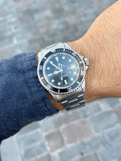 Rolex Bart Simpson 5513 Submariner 40mm Steel Unpolished Circa 1960