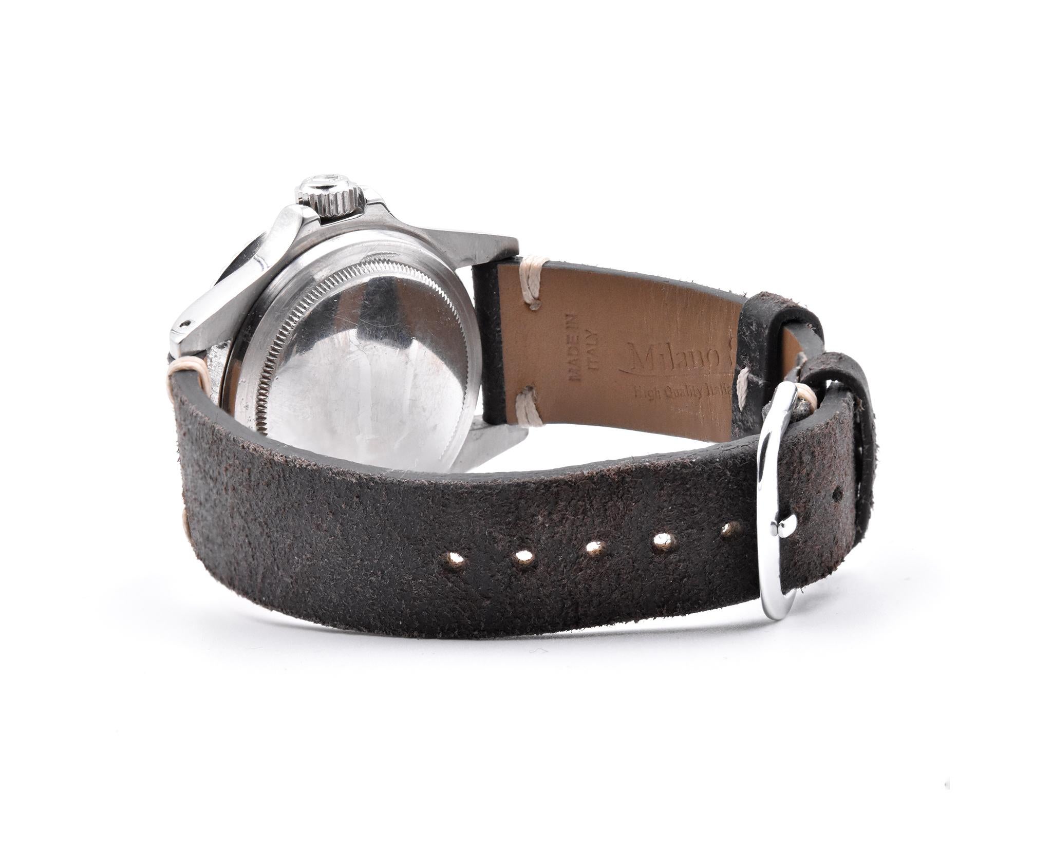 rolex 5513 leather strap