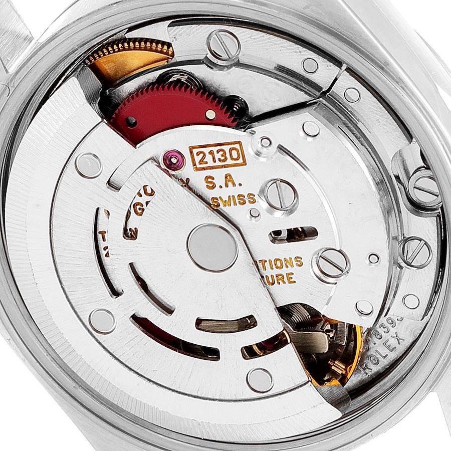 Rolex Black Stainless Steel Oyster Perpetual 67230 Women's Wristwatch 24 mm 4