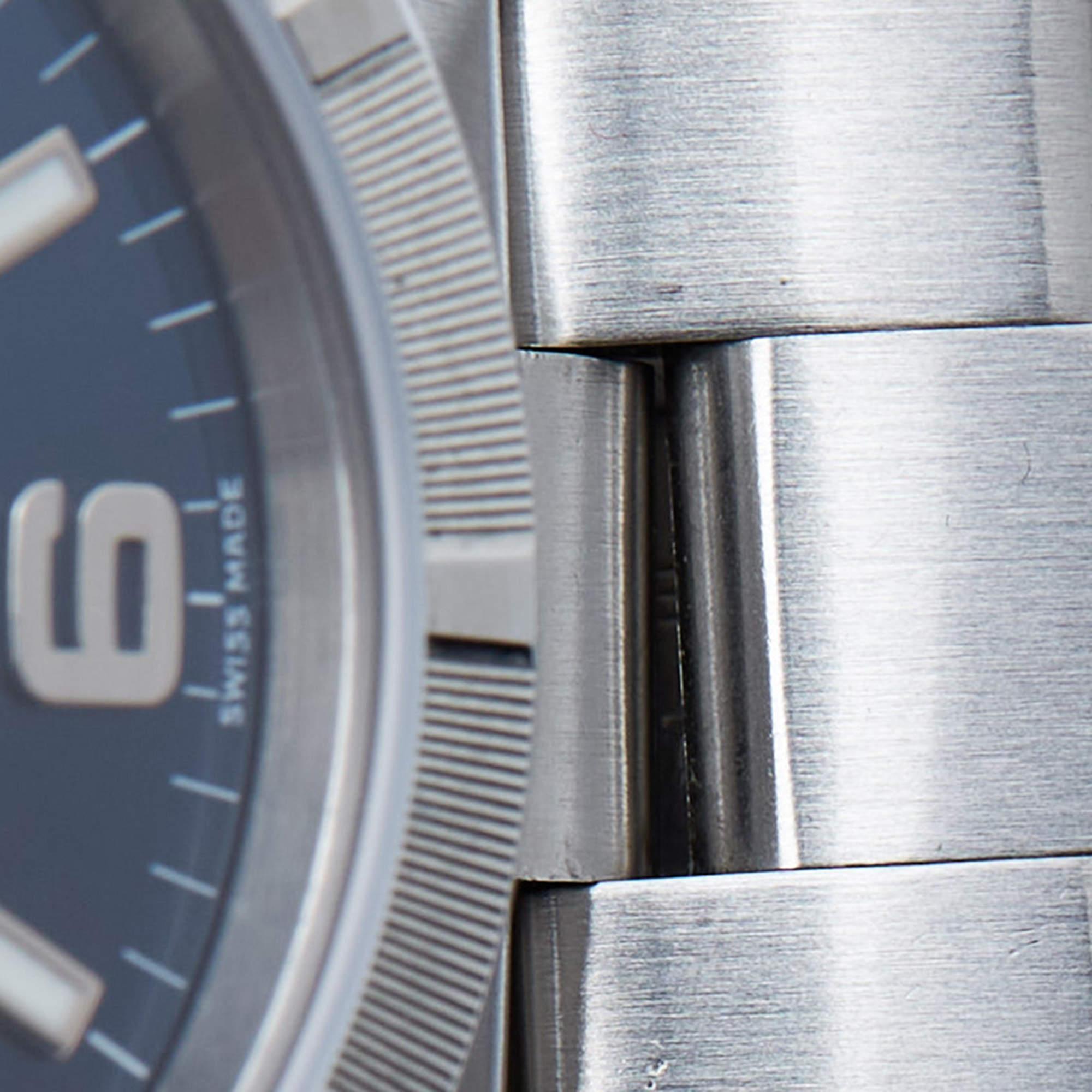 Rolex Blue Stainless Steel Air-King 14010M Men's Wristwatch 34 mm 9