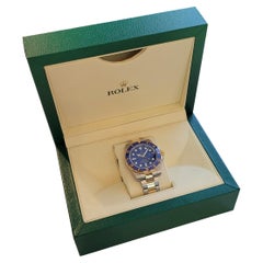 Rolex Blue Submariner Date Two-Tone Watch 116613LB