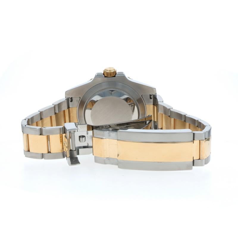 Rolex Bluesy Submariner Orologio da Uomo in Acciaio Inox Oro Giallo 18k Auto 11613LB in vendita 2