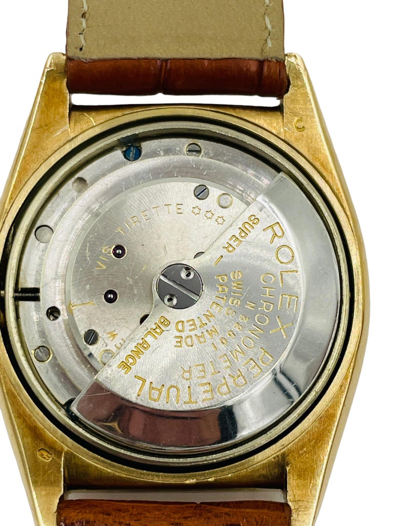 Rolex Bubble Back Yellow Gold Watch at 1stDibs