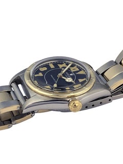 Rolex Bubbleback 1949 Steel and Gold Wrist Watch