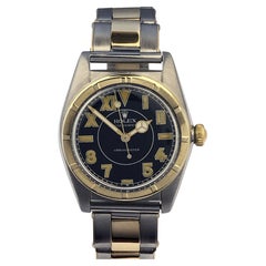 Rolex Bubbleback 1949 Steel and Gold Wrist Watch