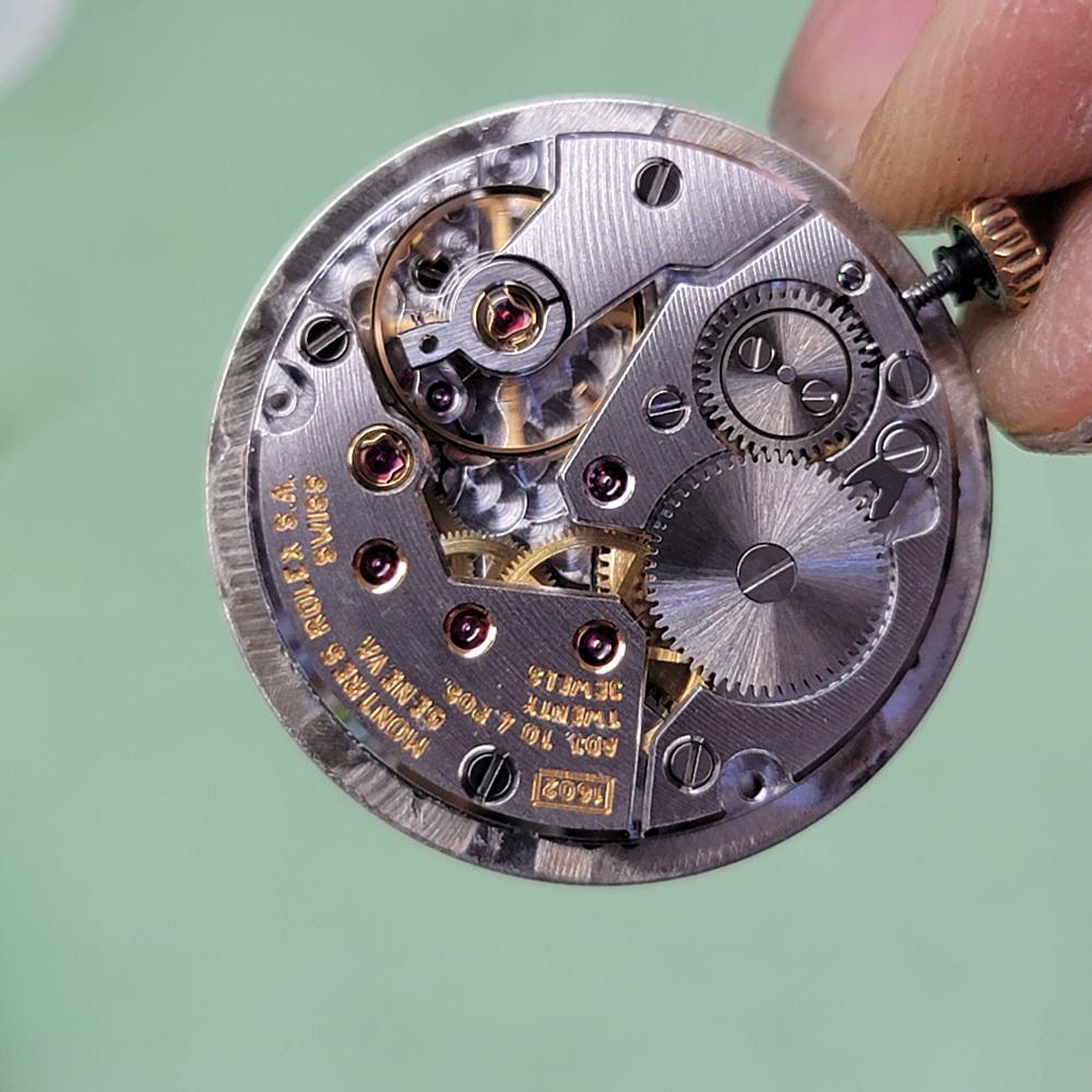 Rolex Cellini Oro de 18 quilates 5109 Reloj de vestir para señora de los años 70 con esfera computarizada de 27 mm RA638 en venta 9