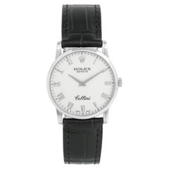 Rolex Cellini 18k White Gold Men's Watch 5116