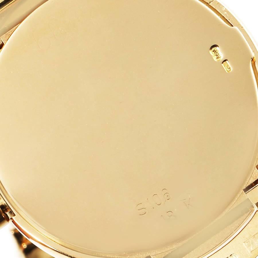 Rolex Cellini 18k Yellow Gold Champagne Anniversary Dial Men's Watch 6622 For Sale 3