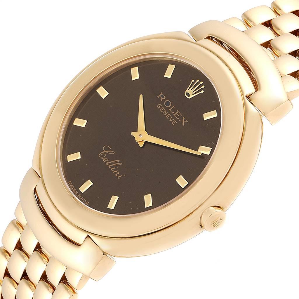 Rolex Cellini 18 Karat Yellow Gold Jubilee Anniversary Dial Men’s Watch 6623 1