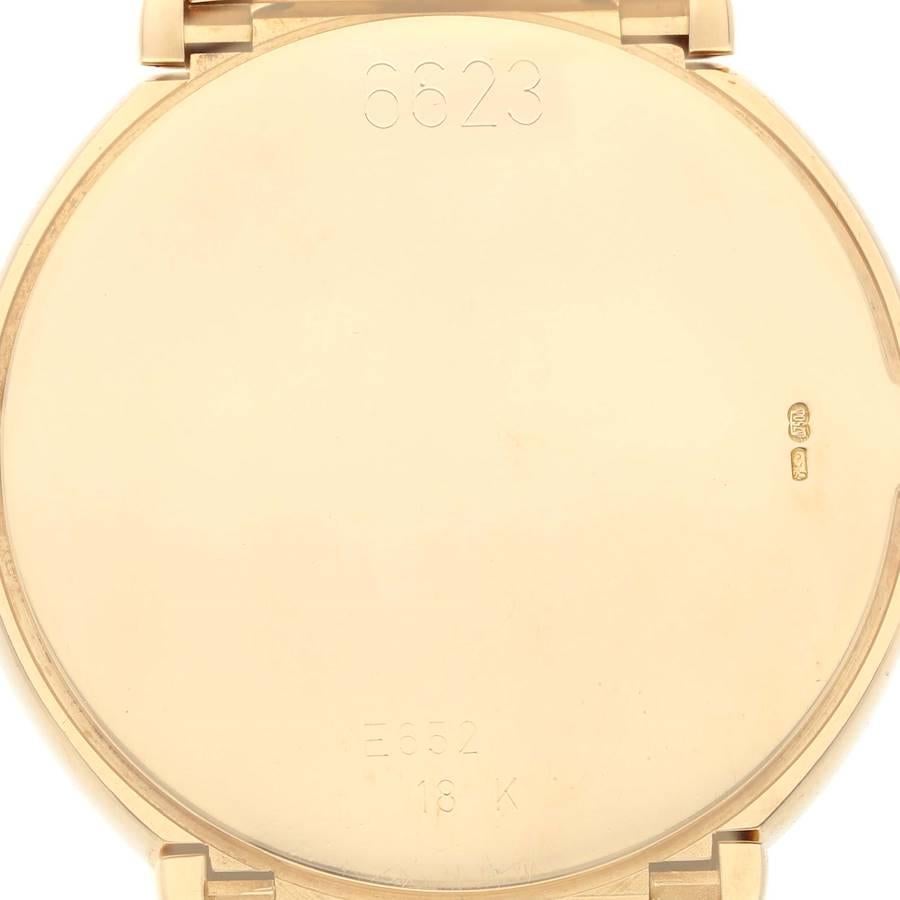 Rolex Cellini 18k Yellow Gold Jubilee Anniversary Dial Mens Watch 6623 3