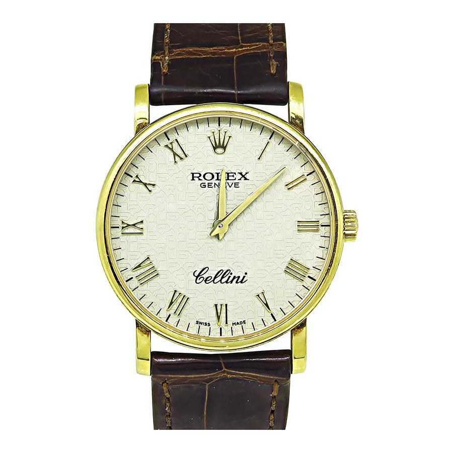 Orologio Rolex Cellini in oro giallo 18 carati in vendita