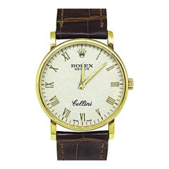 Rolex Cellini 18k Yellow Gold Watch