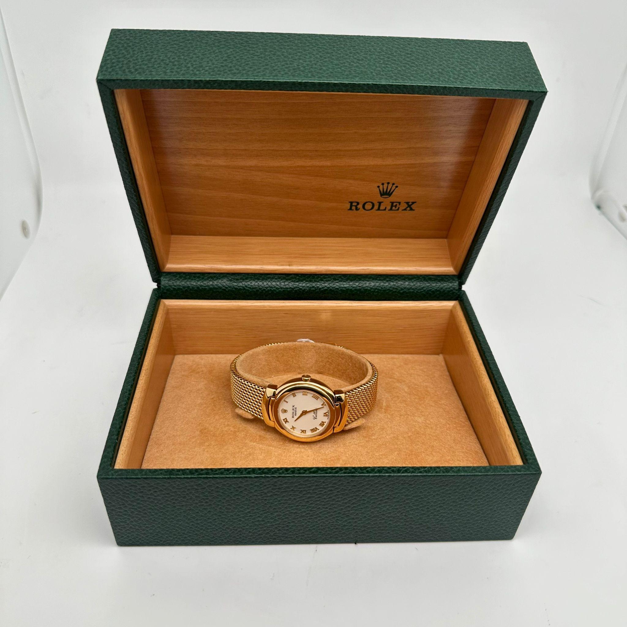 rolex 750 geneve 18k