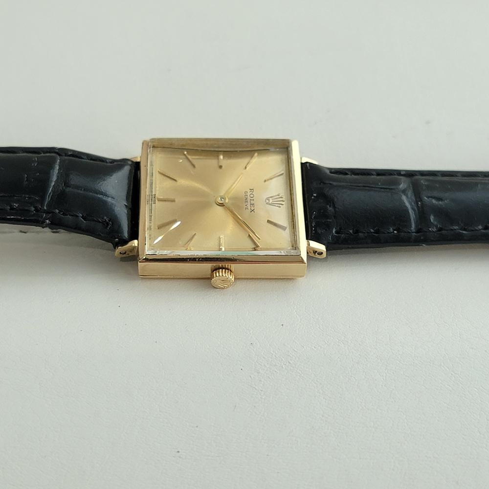Rolex Cellini 3643 Oro 18k  Reloj de vestir de cuerda manual para señora de 23 mm de los años 60 RA637 en venta 1