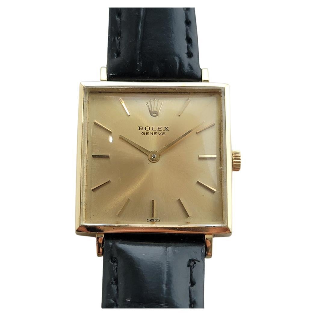 Rolex Cellini 3643 Oro 18k  Reloj de vestir de cuerda manual para señora de 23 mm de los años 60 RA637