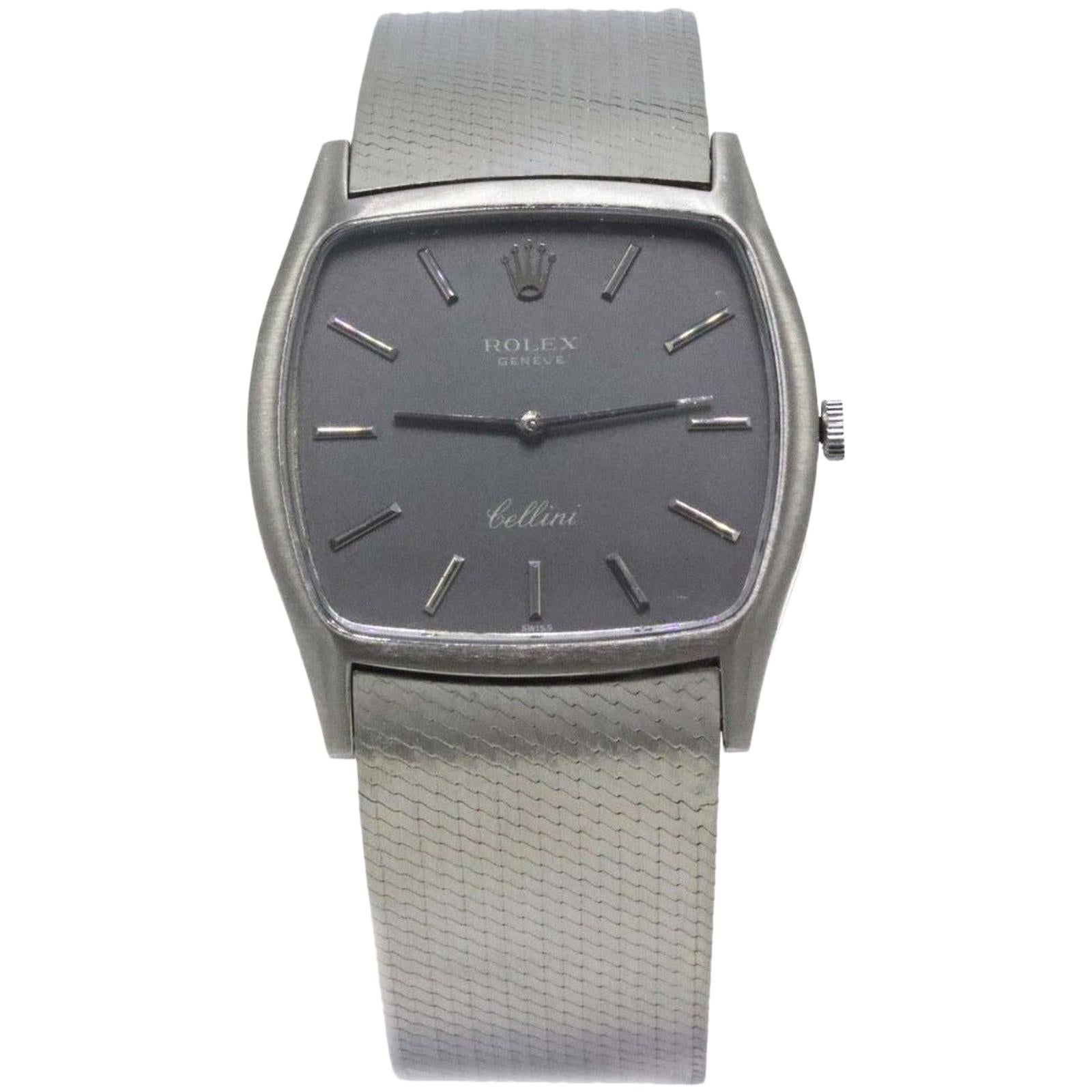 rolex cellini 18k