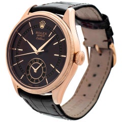 Rolex Cellini 18k Everose Gold Wristwatch Ref 50525
