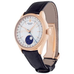 Rolex Cellini 18k Everose Gold Wristwatch Ref 50535
