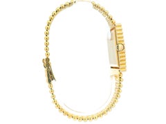 Rolex Cellini 4015 18K Yellow Gold Orange Dial & Customized 10K Bracelet