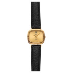 Vintage 1970s Rolex Cellini 4082 18K YG Champagne Dial Manual Wind 24 mm