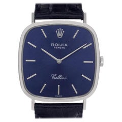 Rolex Cellini 4114, schwarzes Zifferblatt, zertifiziert und mit Garantie