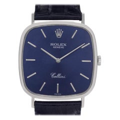 Rolex Cellini 4114, Black Dial, Certified and Warranty