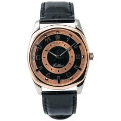 Rolex Cellini 4243, Black Dial, Certified and Warranty