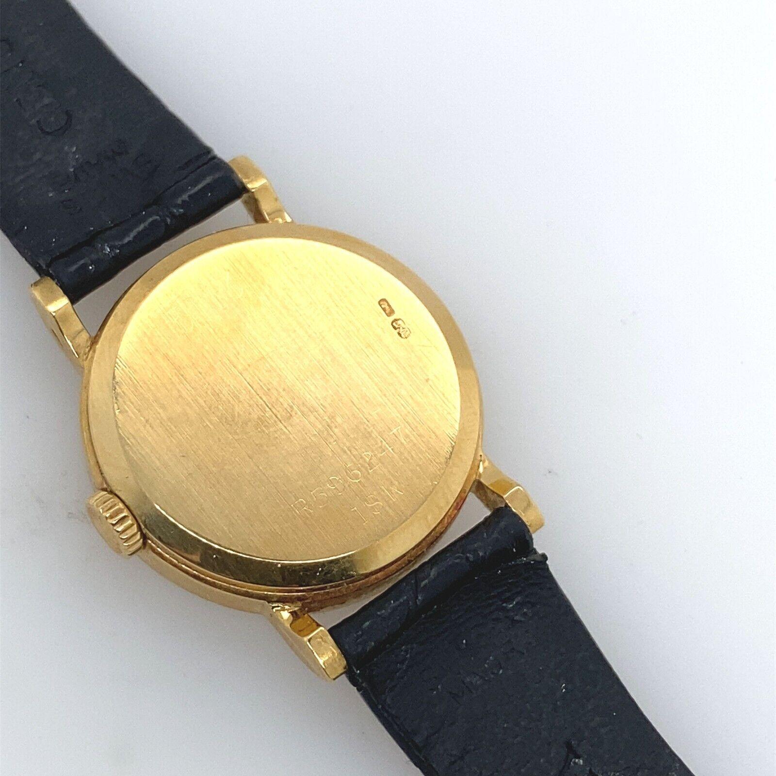Round Cut Rolex Cellini 5113/8 Yellow Gold Watch For Sale