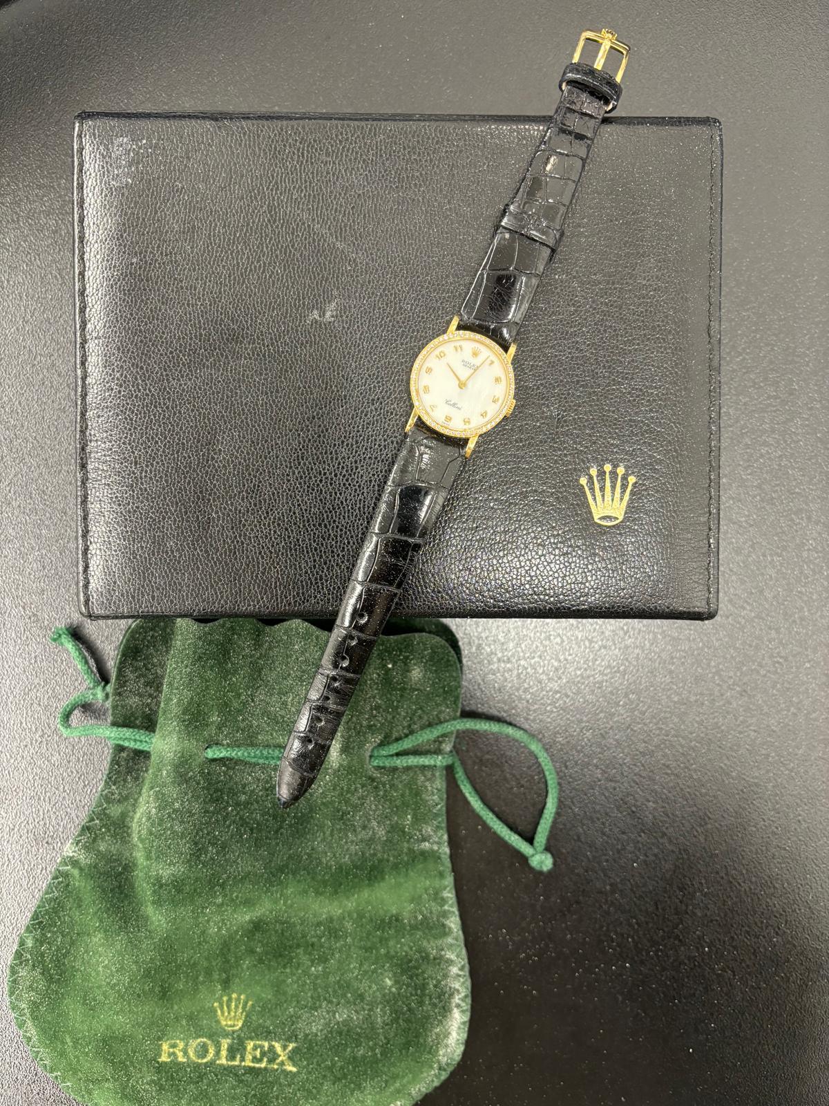 Rolex Cellini 5113/8 Gelbgolduhr 5