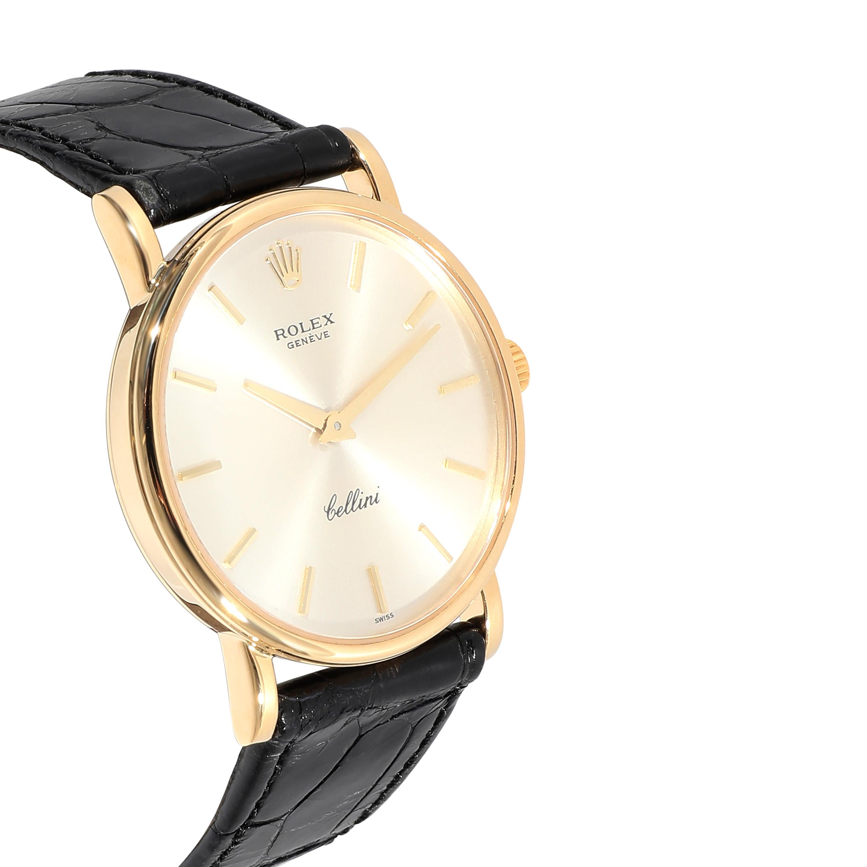 Rolex Cellini 5115/8 Unisex Uhr in 18kt Gelbgold 1