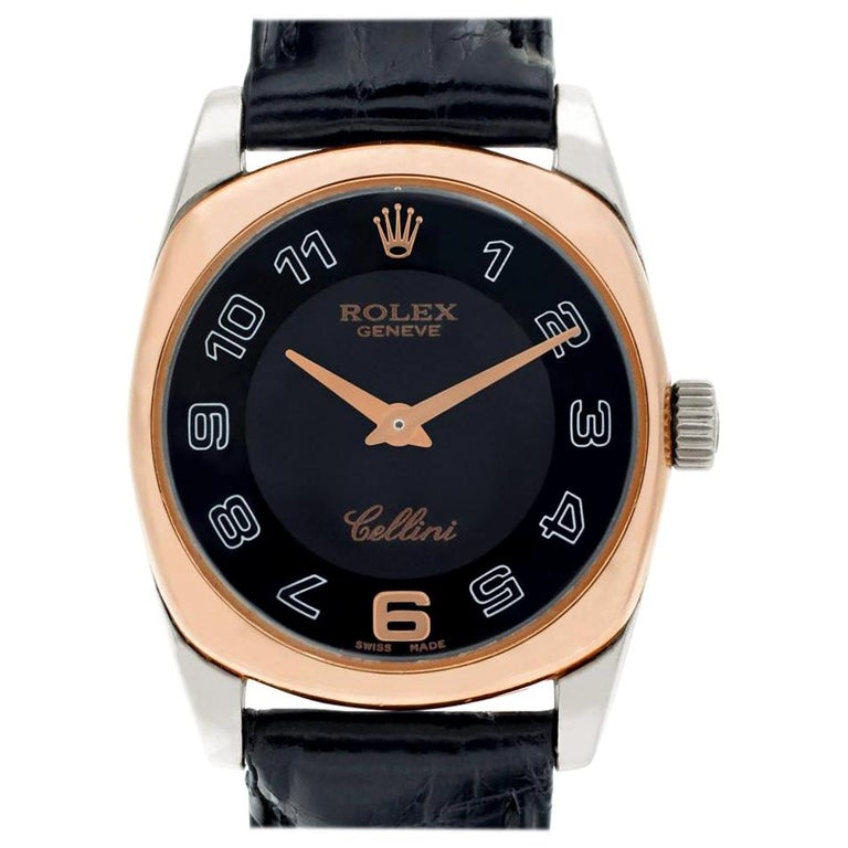Rolex Cellini 6229 Black Dial Certified And Warranty For Sale At 1stdibs rolex-cellini-6229-black-dial-certified-and-warranty-for-sale-at-1stdibs